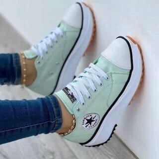 Stella trendy orthopedic sneakers in green