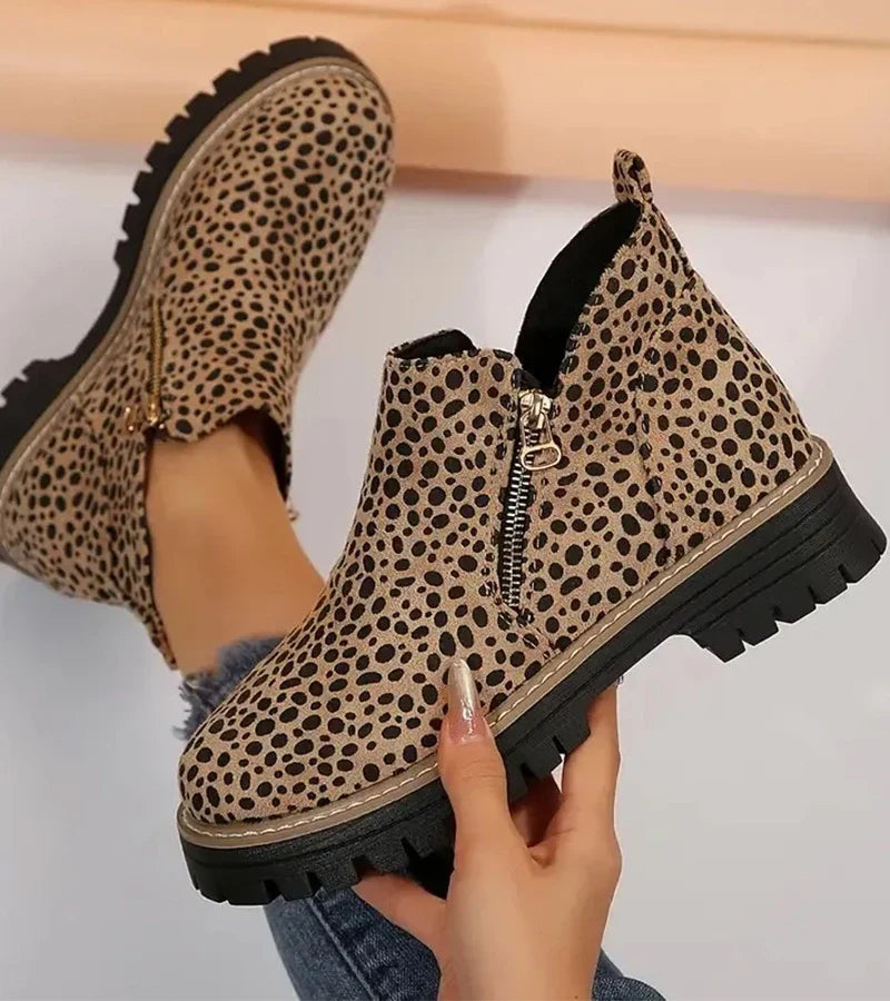 Hilde | Side Zip Comfort Ankle Boots