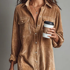 Bettina | Button-Front Midi Dress