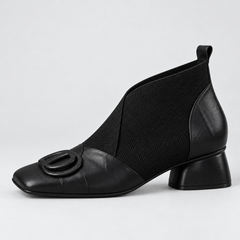Opium | Square-Toe Ankle Boots