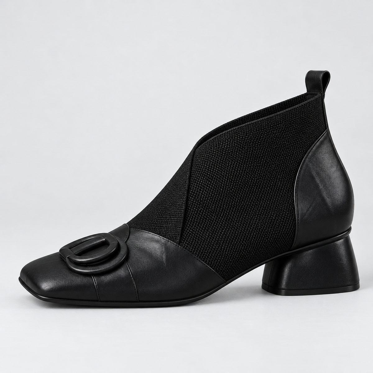 Opium | Square-Toe Ankle Boots