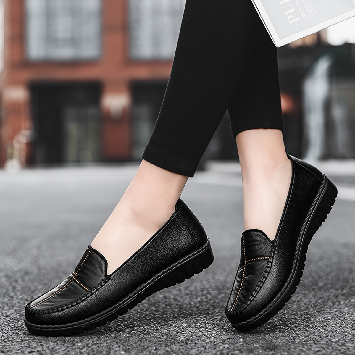 Effie | Stitched Comfort Loafers