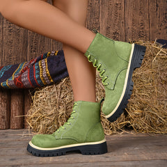 Juniper | Lace-Up Platform Boots