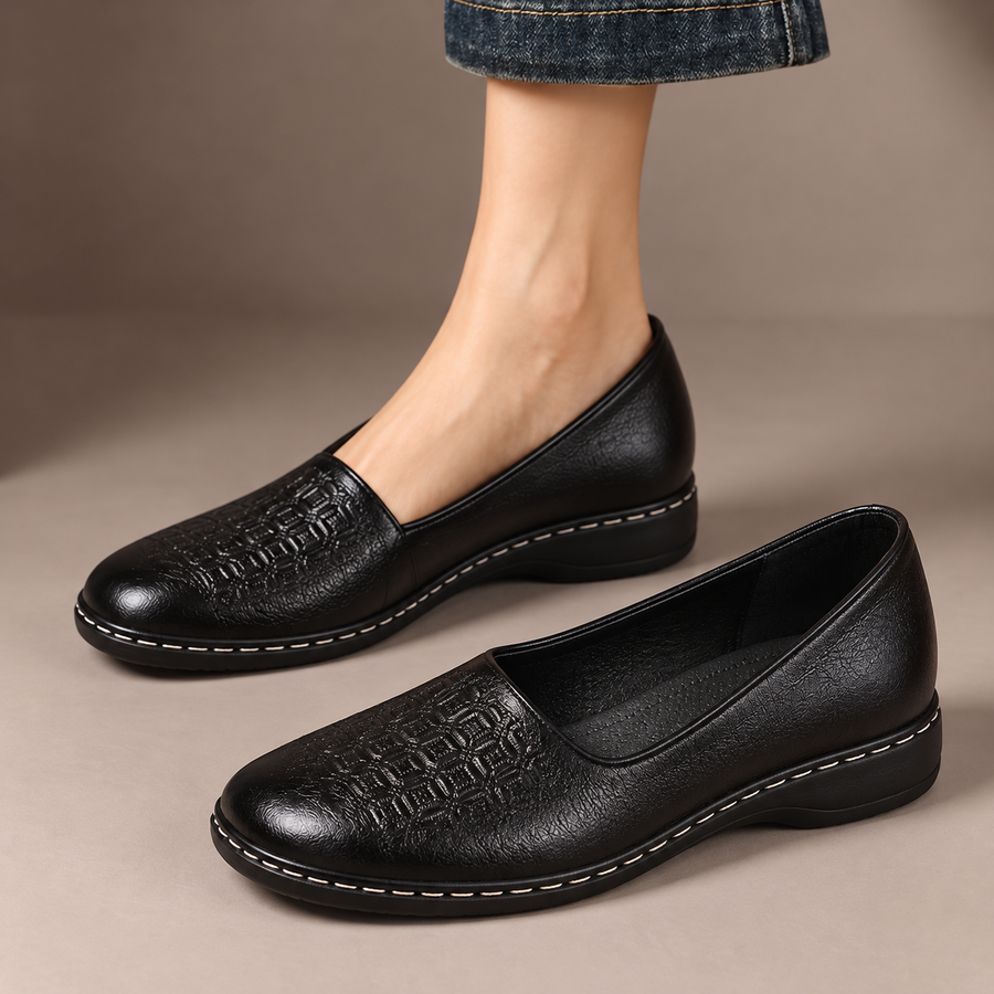 Bernice | Patterned Comfort Slip-Ons