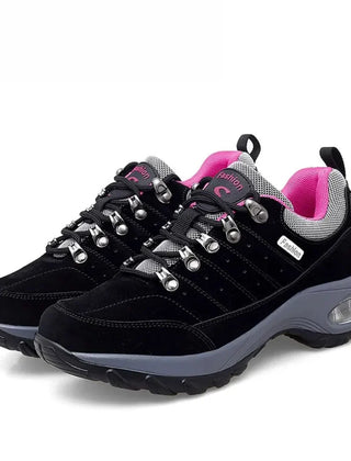 Hannah orthopedic anti slip running shoes in black