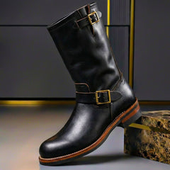 Bancroft | Vintage Boots in Obsidian Black