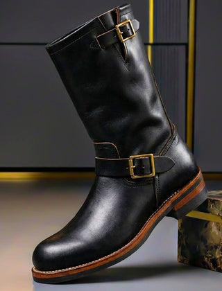 Bancroft | Vintage Boots in Obsidian Black
