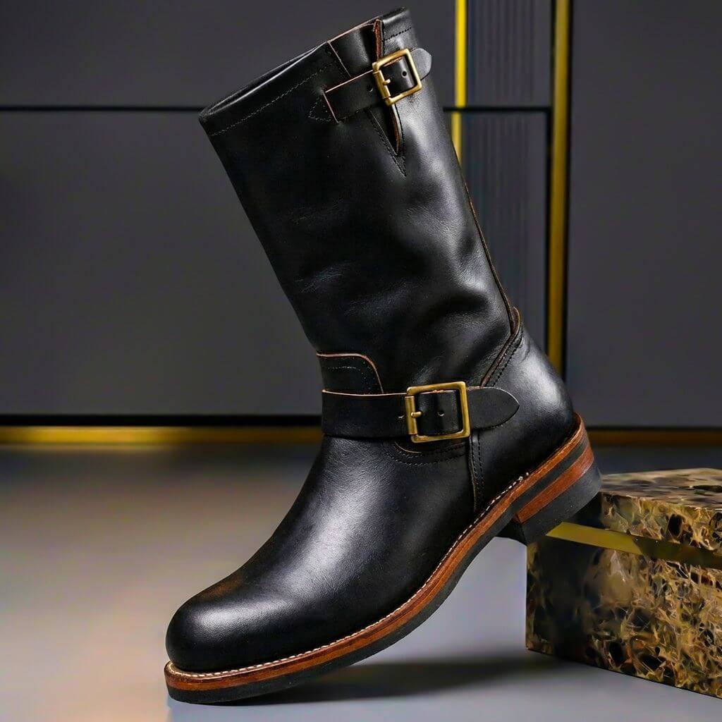 Bancroft | Vintage Boots in Obsidian Black