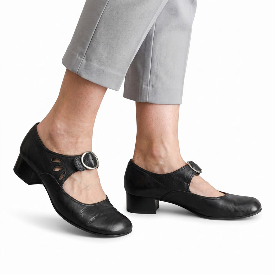 Chloe Mary Jane shoes in black