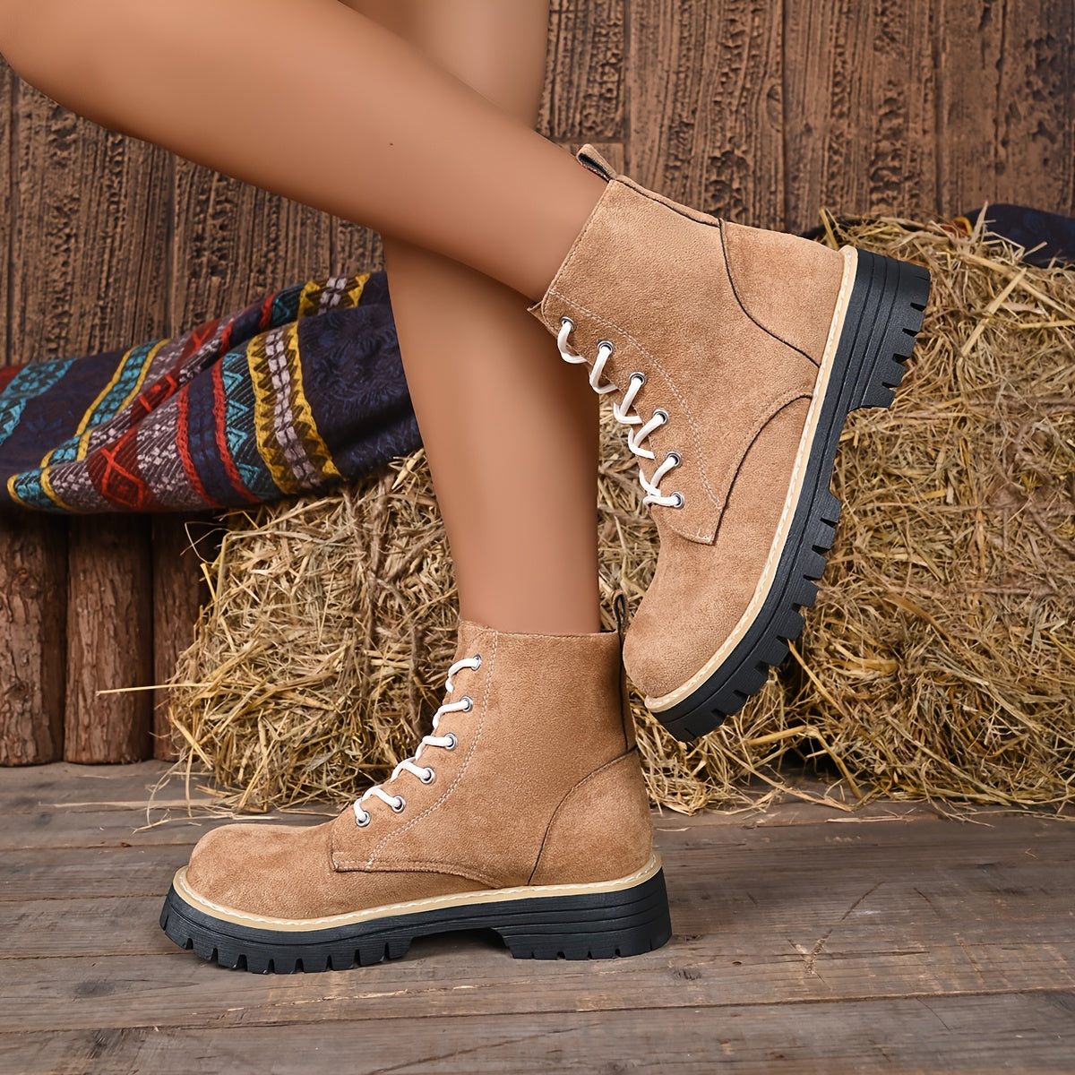 Juniper | Lace-Up Platform Boots