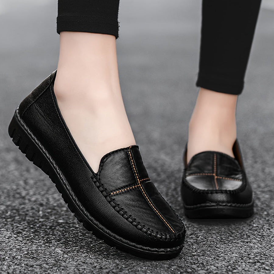 Effie | Stitched Comfort Loafers
