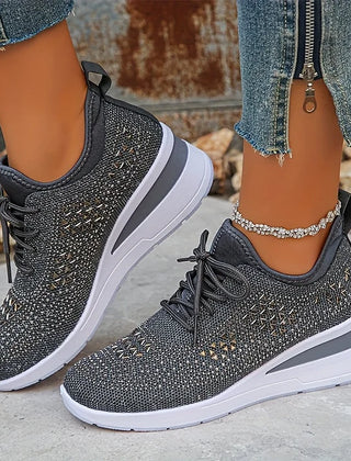 Bonnie sparkle sneakers in gray