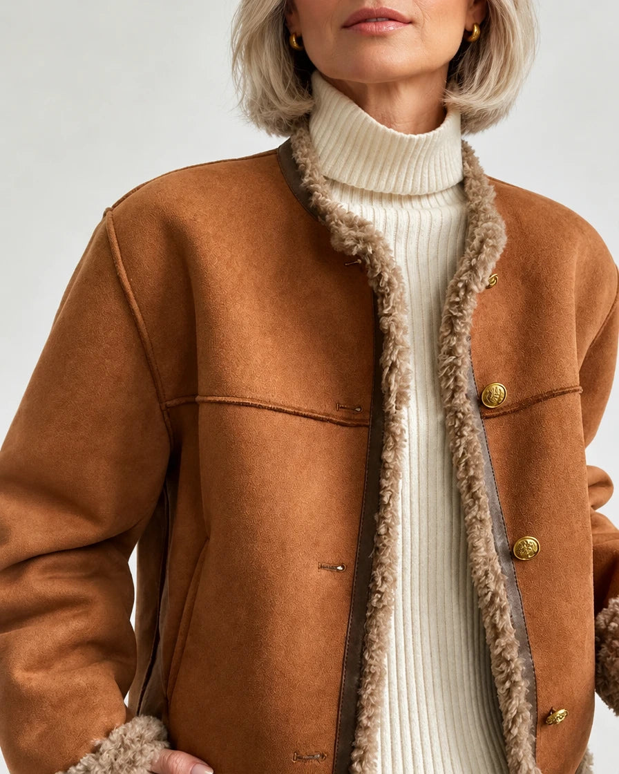 Gabrielle | Elegant Button Jacket