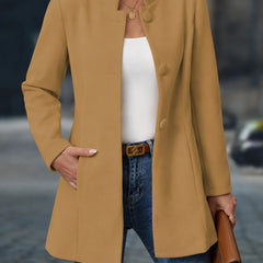 Martha | Timeless Elegant Coat - Camel