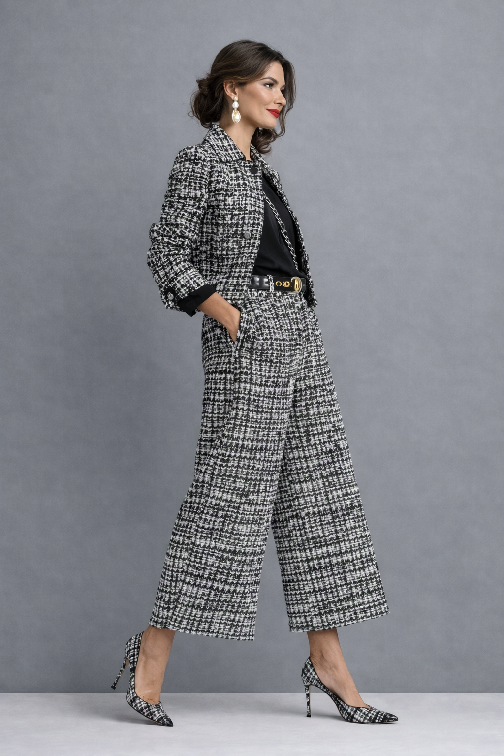 Manon | Chic Blouse and Pants Set