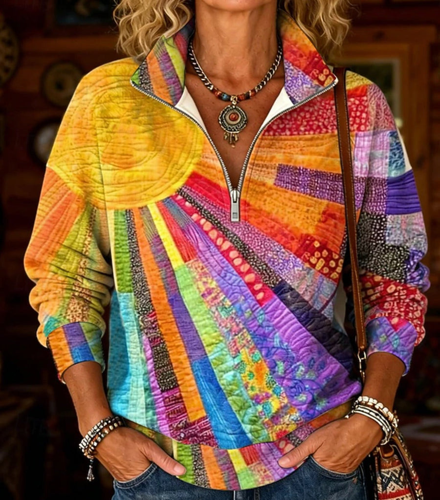 Andrea Half-Zip Sweater