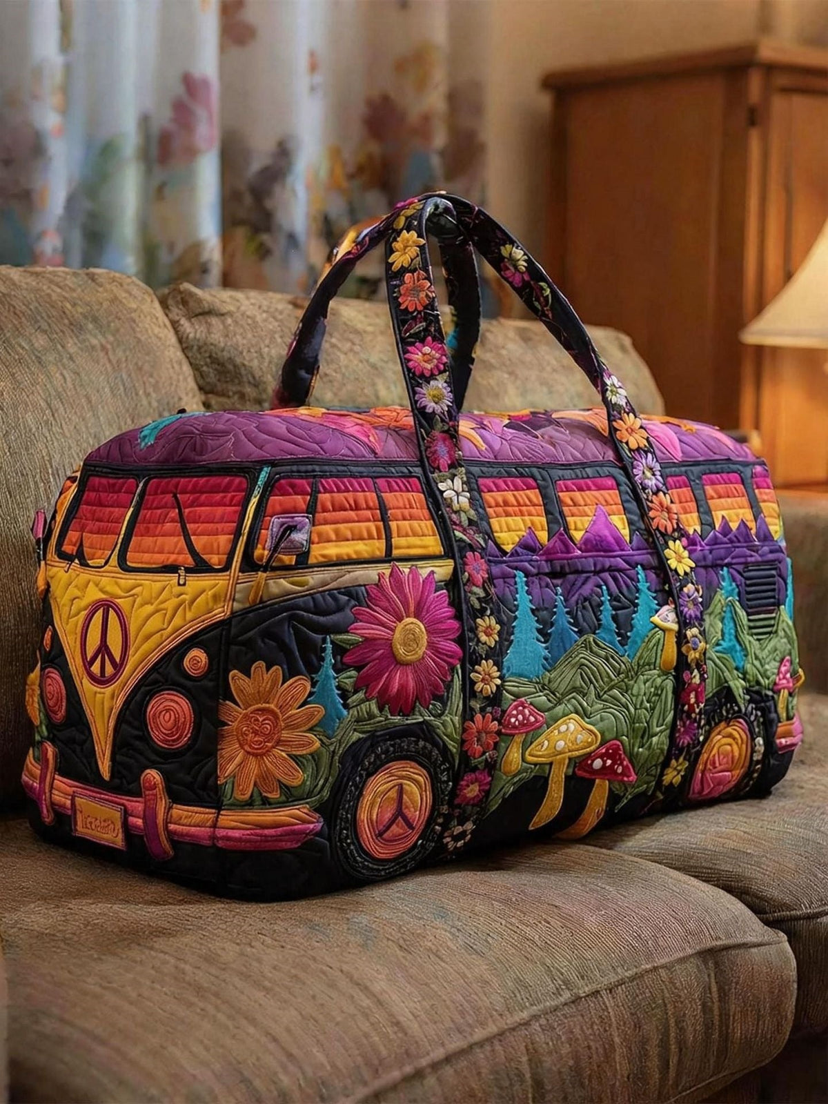 Wildvana | Quilted Travel Duffle Bag