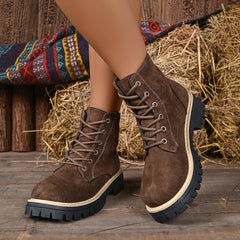 Juniper | Lace-Up Platform Boots