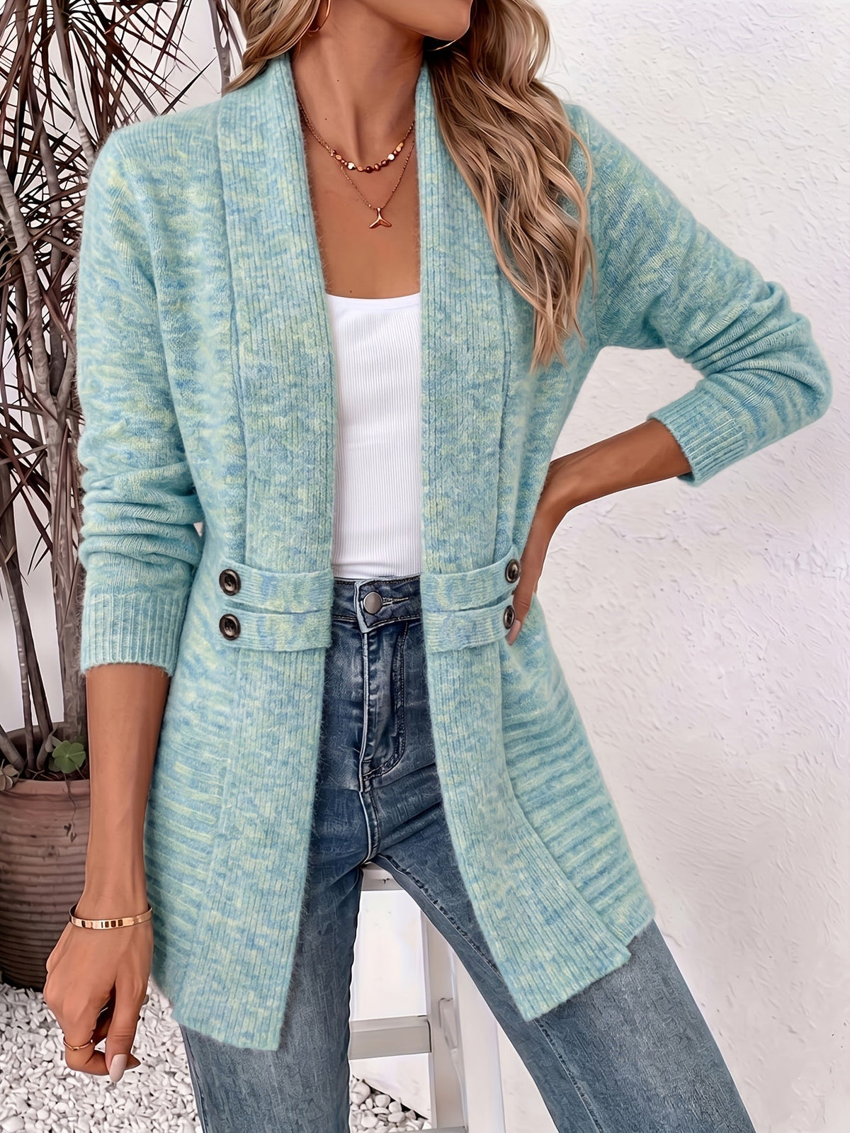 Vivienne cardigan in Blue