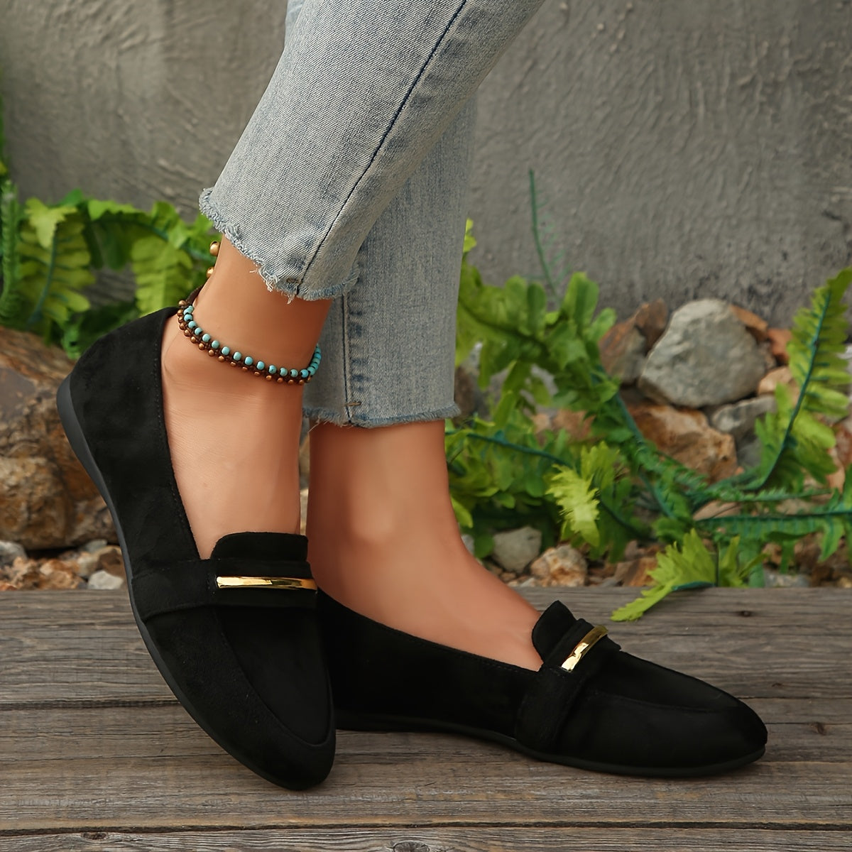 Ilona | Pointed Soft-Touch Loafers