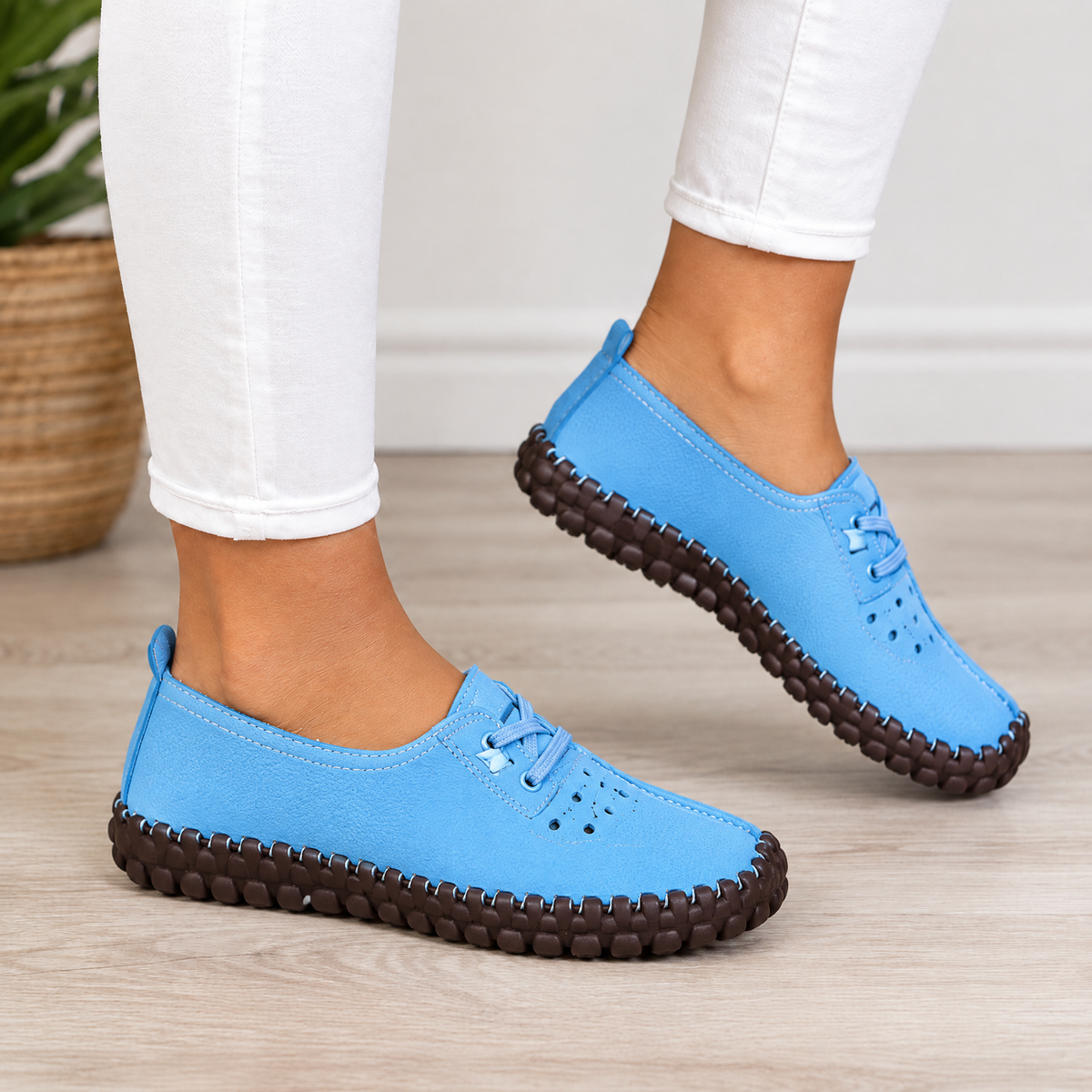 Helena orthopedic comfort sneakers in blue
