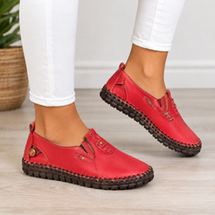 Helena orthopedic comfort sneakers in red