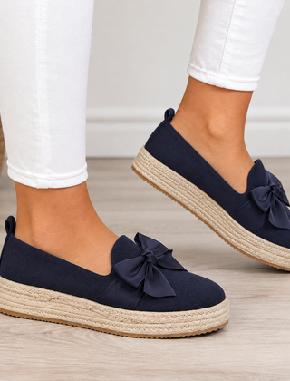 Livia orthopedic comfort flats in blue
