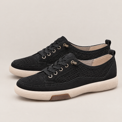 Freya orthopedic comfort loafers in black