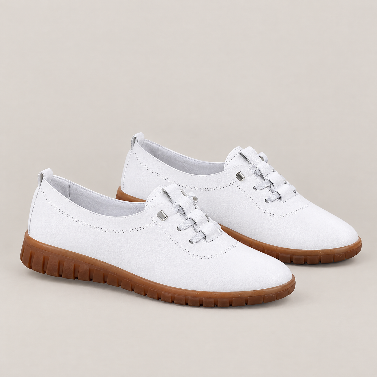 Ingrid orthopedic comfort shoes in white