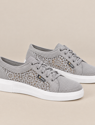 Vera orthopedic comfort sneakers in light gray