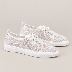 June orthopedic comfort sneakers in white