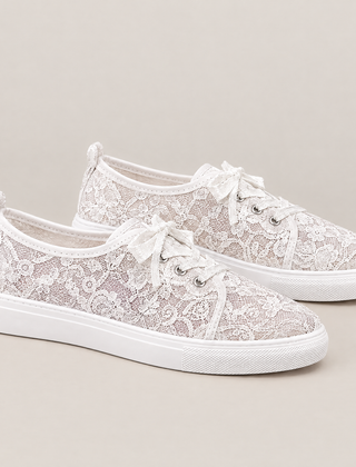 June orthopedic comfort sneakers in white