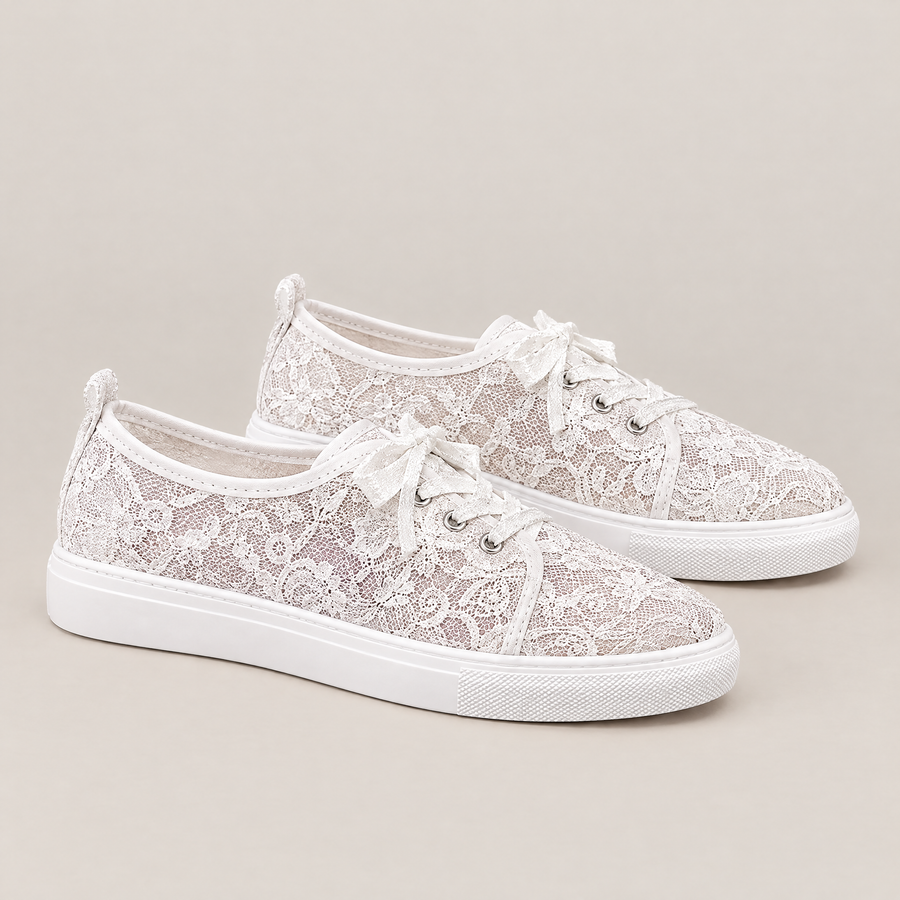 June orthopedic comfort sneakers in white