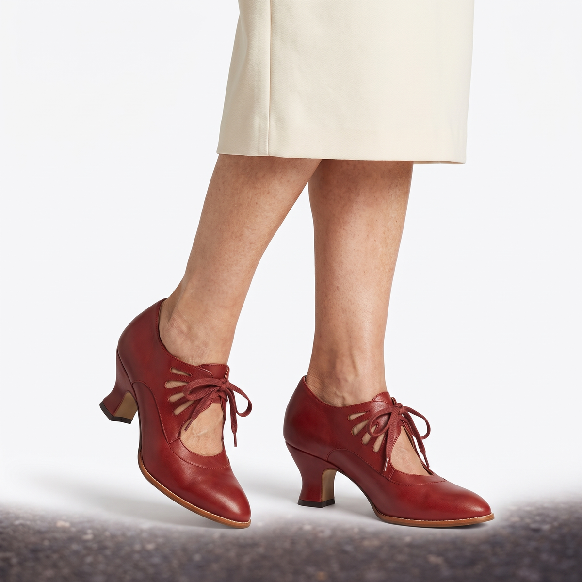 Sylvie shoes in red