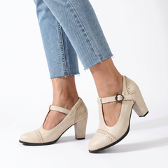 Sandrine shoes in beige