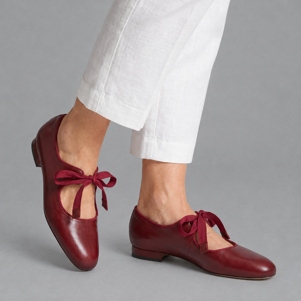 Sophie shoes in red
