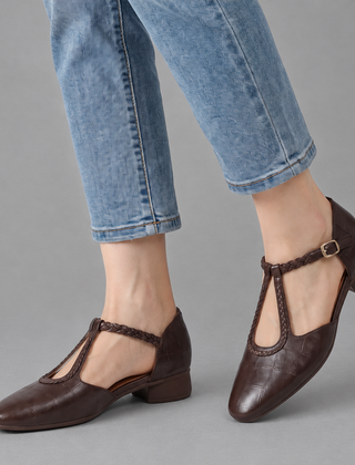 Charlotte shoes in brown