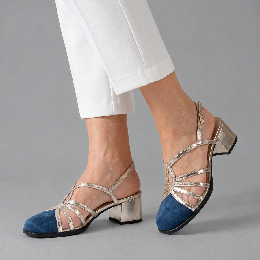 Manon shoes in blue