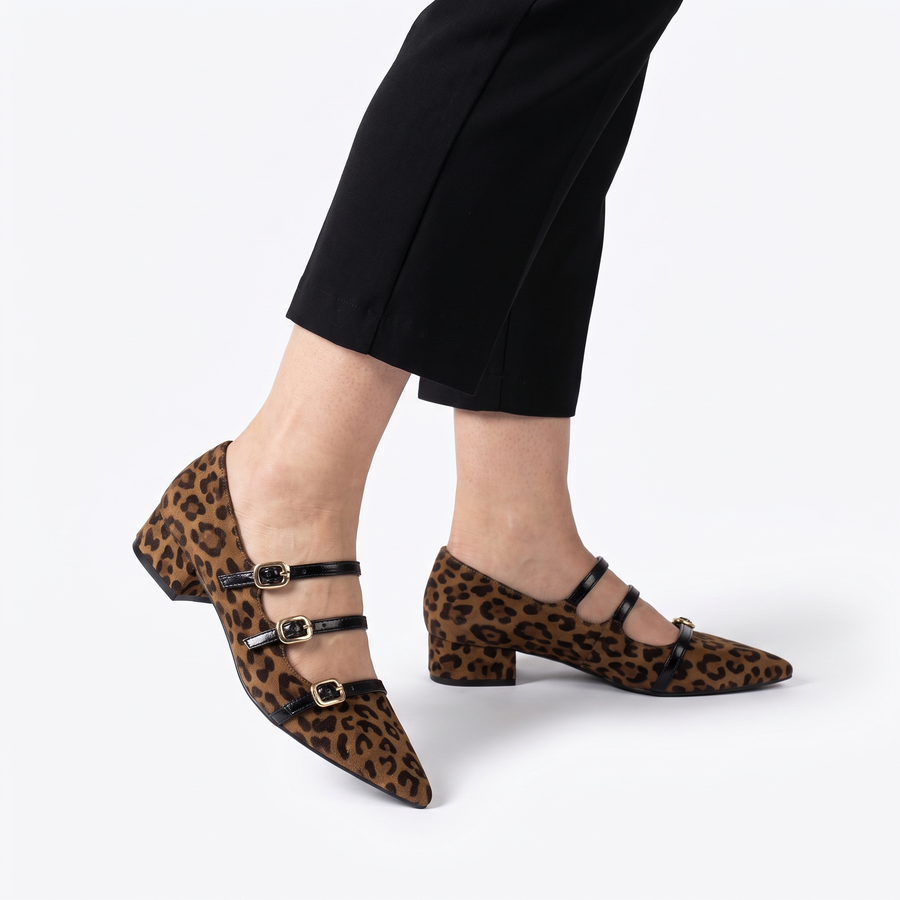 Juliette shoes in leopard