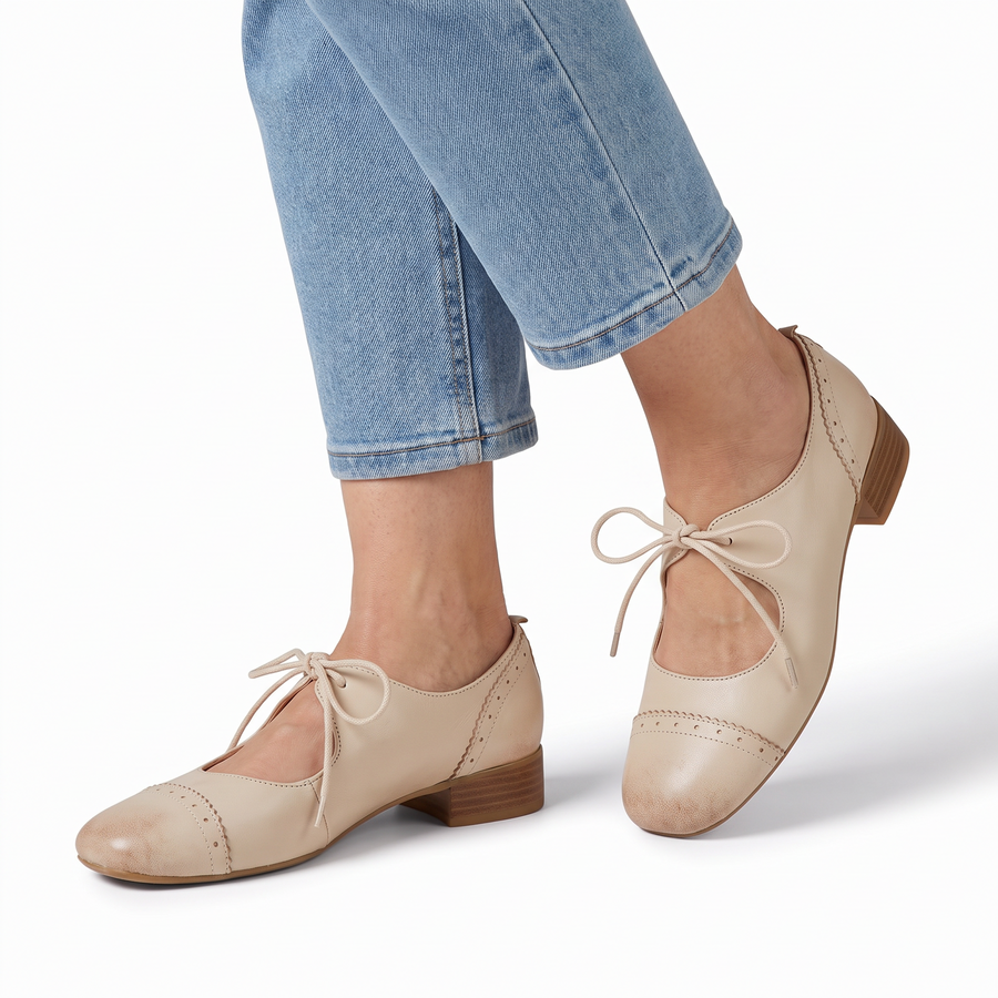 Amelie shoes in beige