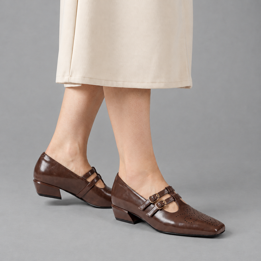 Pauline shoes in brown