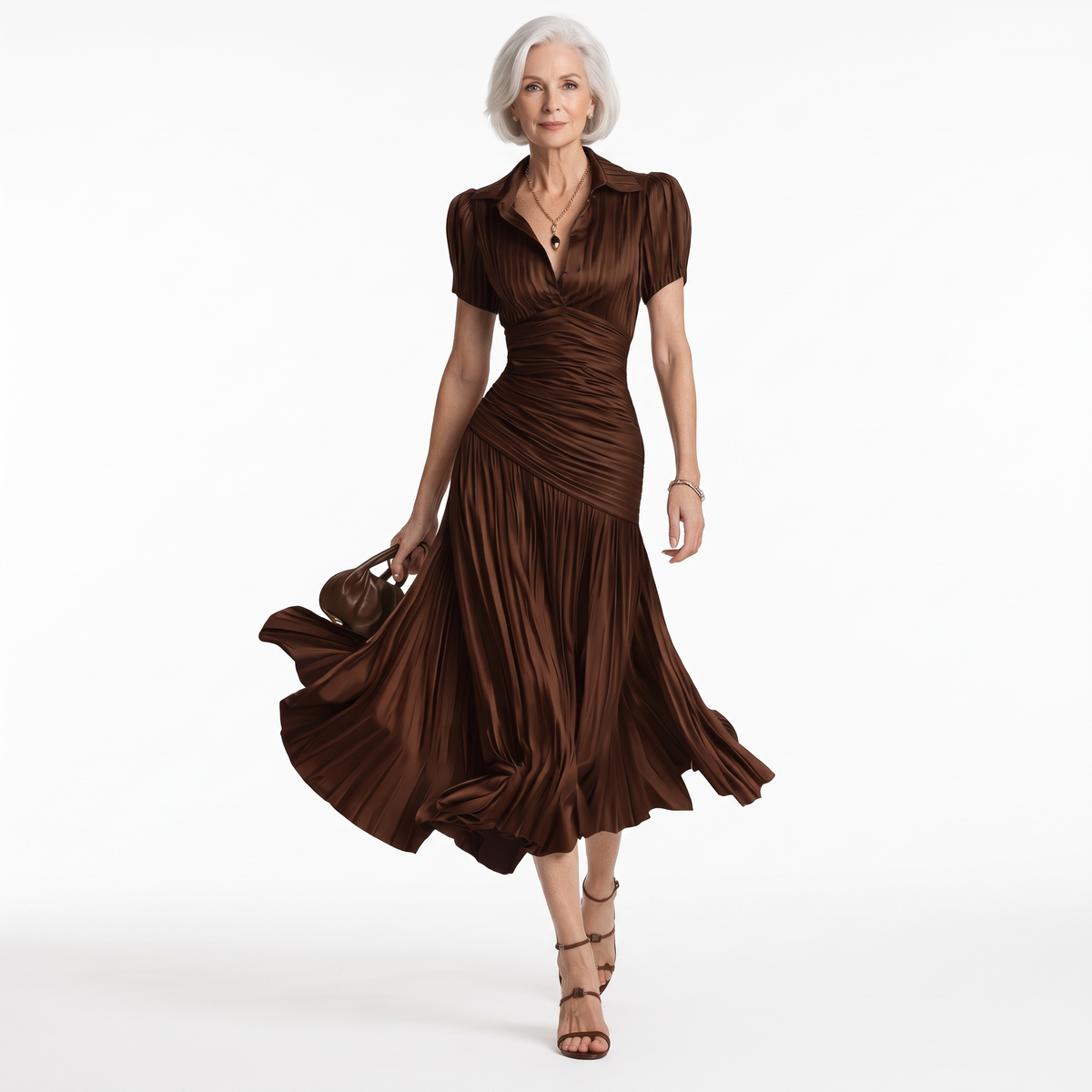 Adriana in brown