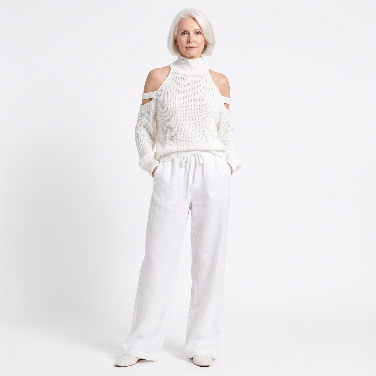 Camilla in white