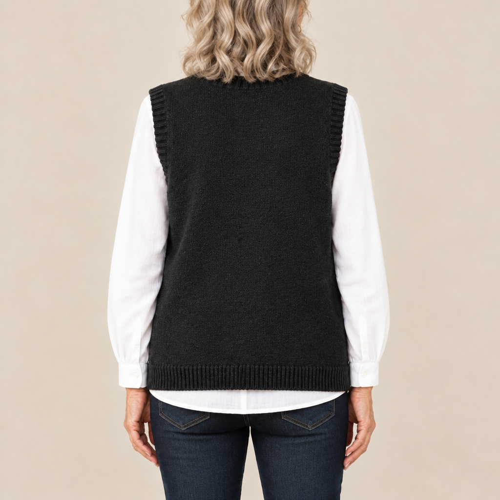 Shirley vest - back view