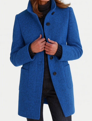 Eleanor Coat in royal blue