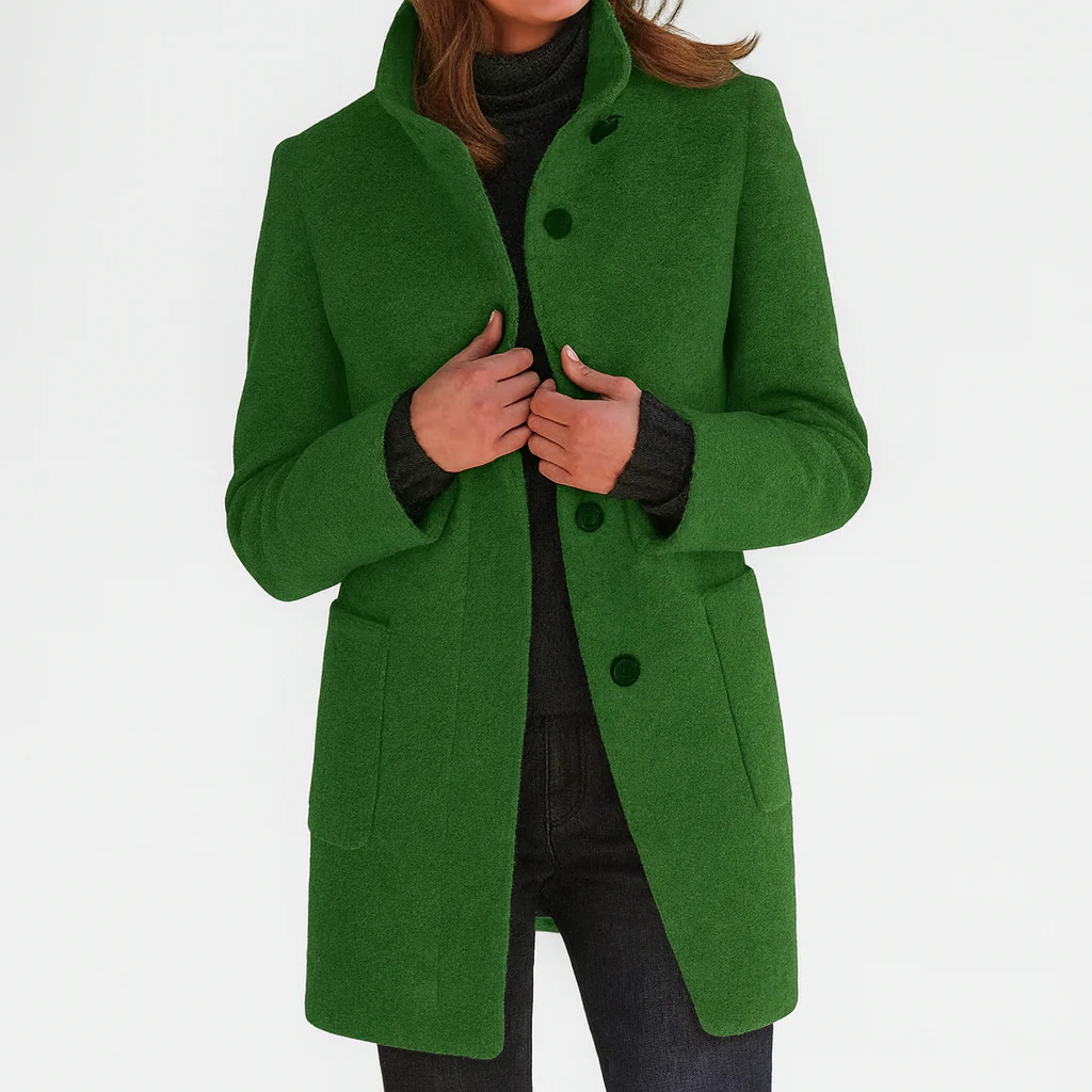 Eleanor Coat in green