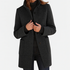 Eleanor Coat in black