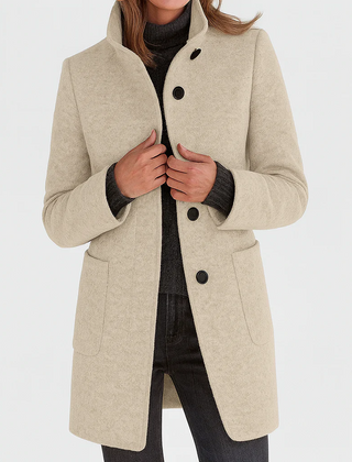 Eleanor Coat in beige