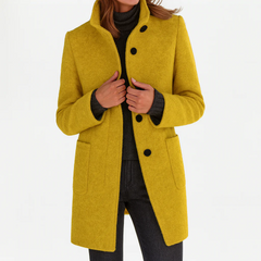 Eleanor Coat in mustard