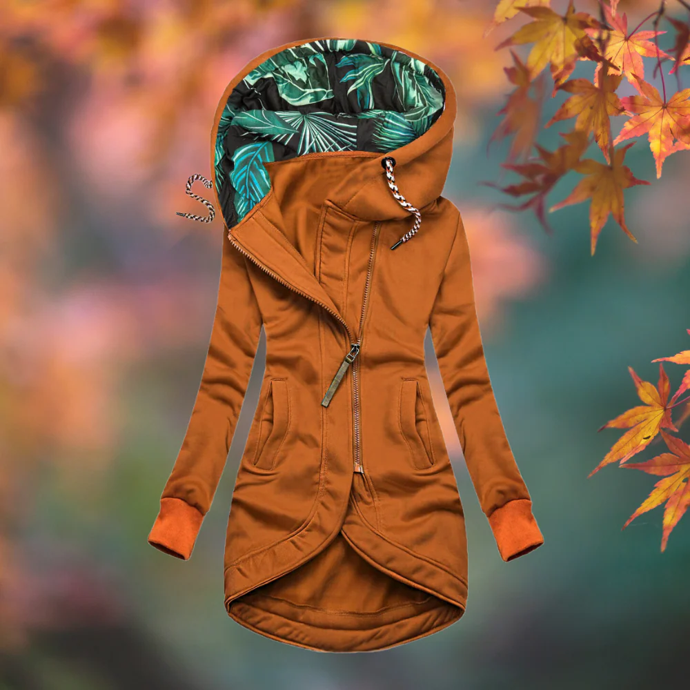 Ingrid | Light Warm Padded Jacket - Orange